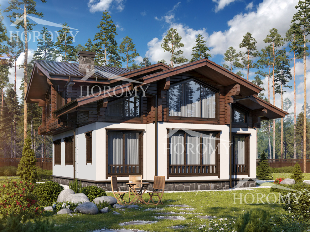 Проекты домов из клееного бруса