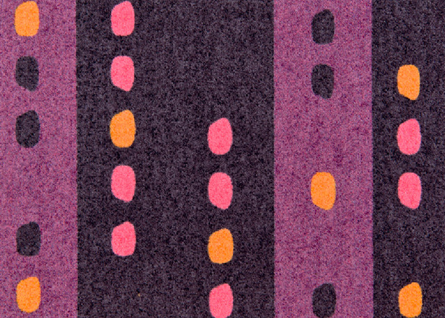Clean Keeper Purple Spots Doormat