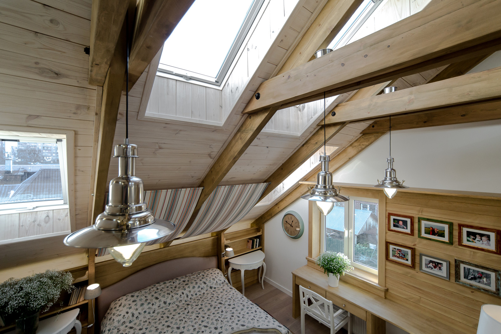 Дачный ответ. Мансарда с двойным светом