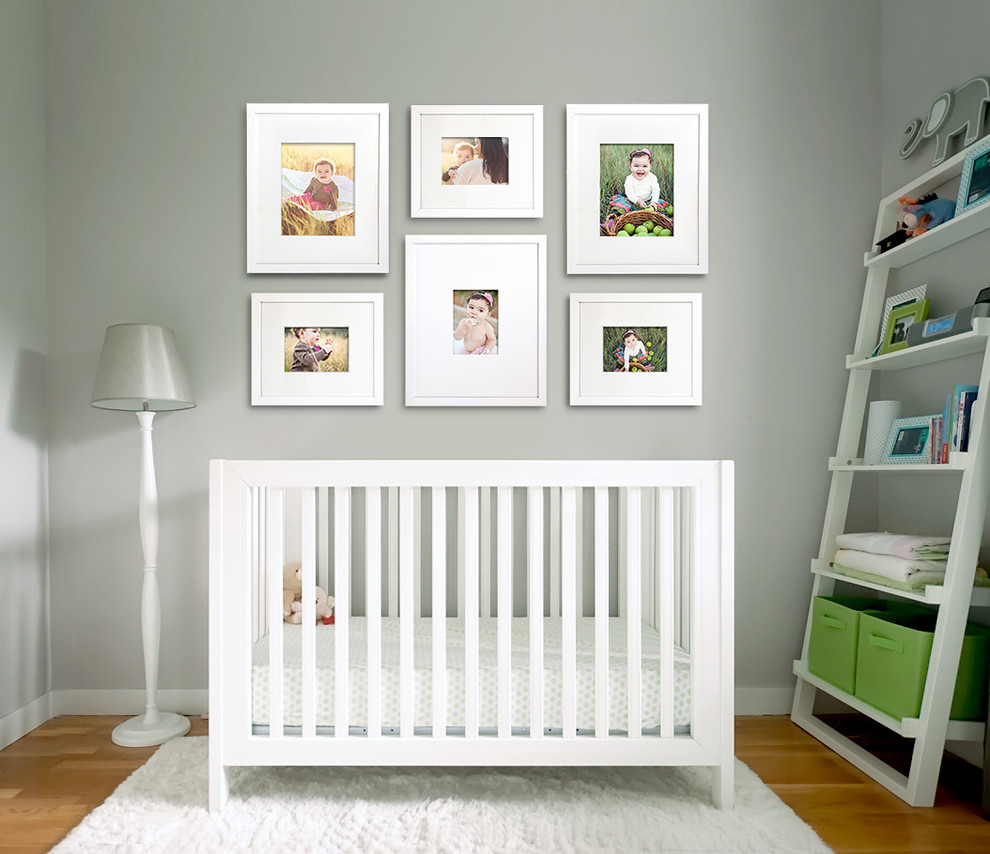 Nursery - transitional nursery idea in Chicago