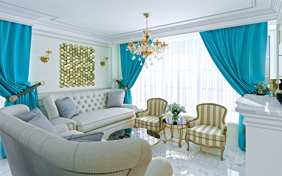 Дизайн интерьера в классическом стиле загородного дома