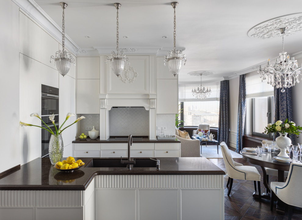 Трехкомнатная квартира с венгерским камином HQ Keramik