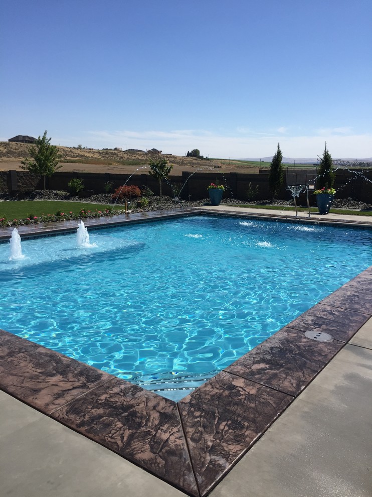 Example of a transitional pool design in Seattle