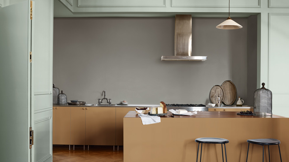 Продукция Dulux на кухне