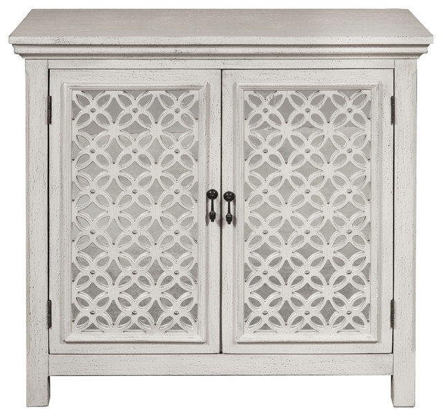 Two Door Silver Accent Chest Transitional Chests And Two Door Silver Accent Chest Transitional Chests And Cabinets By Homefare
