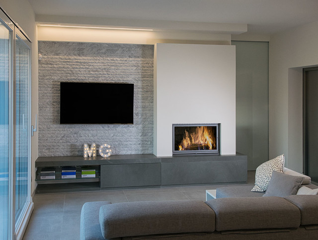 Glam Stone contemporary-vardagsrum