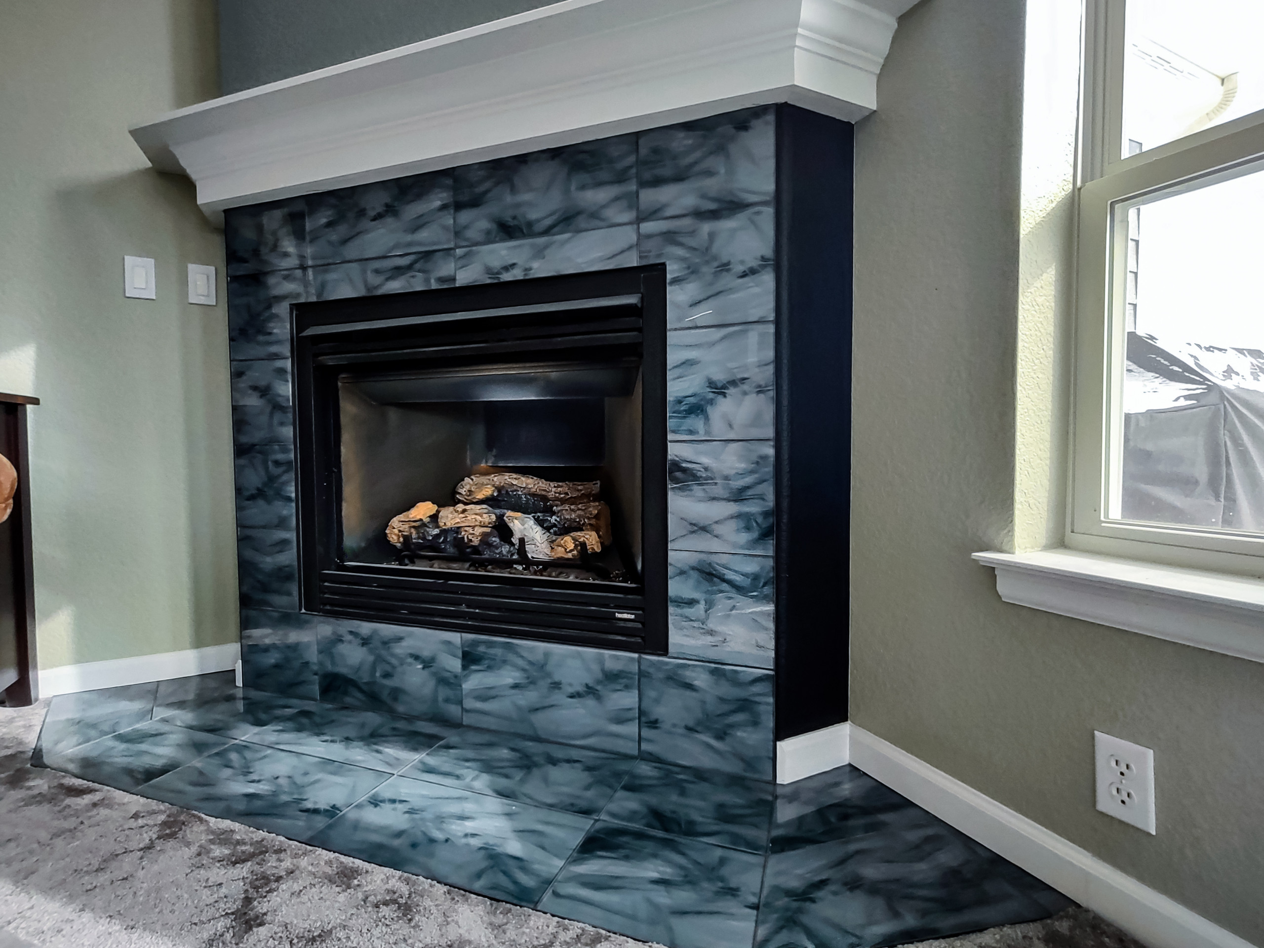 After Fireplace