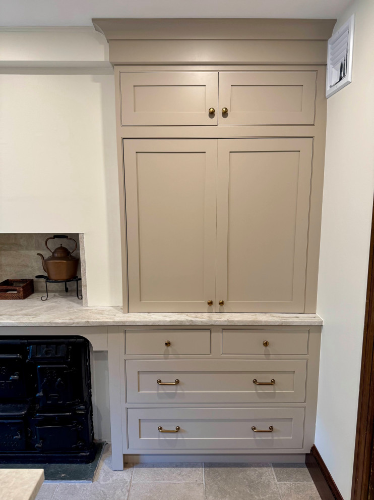 Jersey City Brownstone Kitchen Renovation | Transitional Luxury