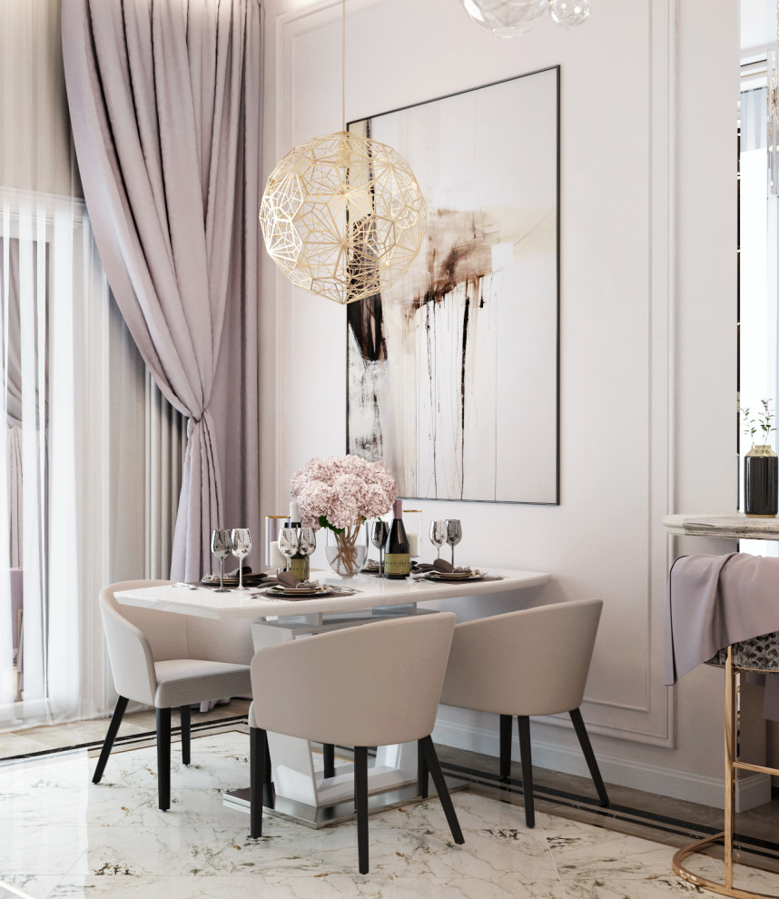 Дизайн-проект 4 комнатной квартиры в Анапе