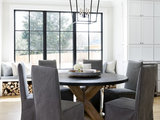 Farmhouse Dining Room by Laura Fox Interior Design, LLC
