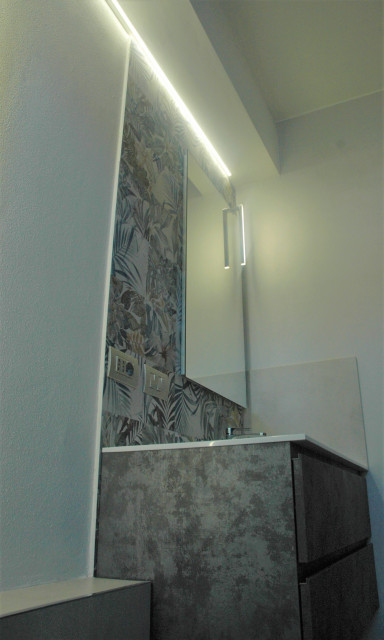 LAVABO BAGNO  DI SERVIZIO modern-gaestetoilette