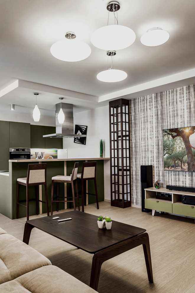 Квартира с настроением тропиков