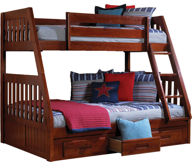 Stanford Twin Over Full Bunk Bed With Storage Craftsman Stanford Twin Over Full Bunk Bed With Storage Craftsman Beds By Virventures
