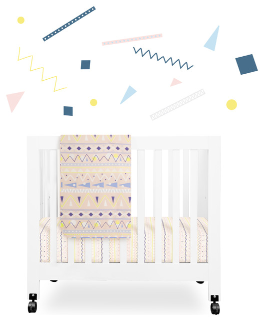 Babyletto Desert Dreams 4 Piece Crib Bedding Set Contemporary