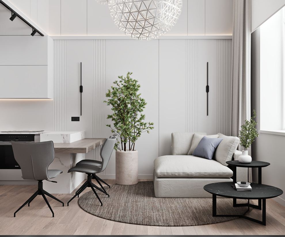 Дизайн проект двухуровневой квартиры