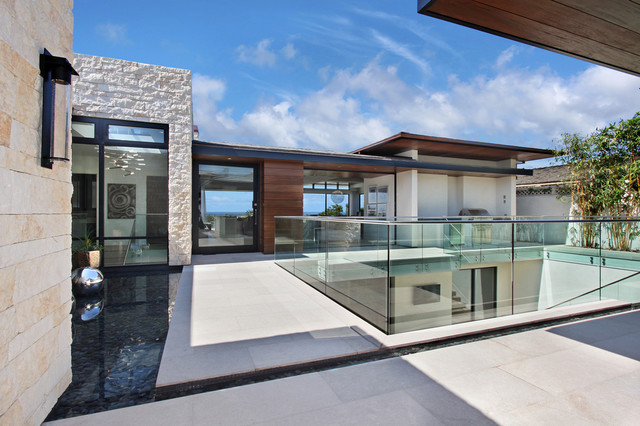 Galatea contemporary-fasad