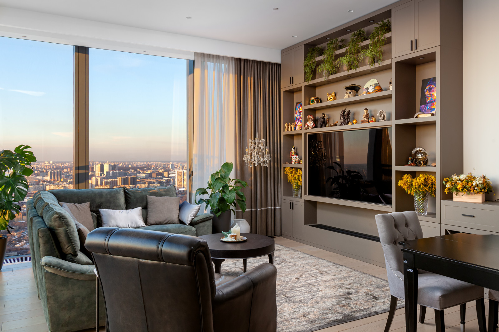 Дизайн проект апартаментов в Neva Towers