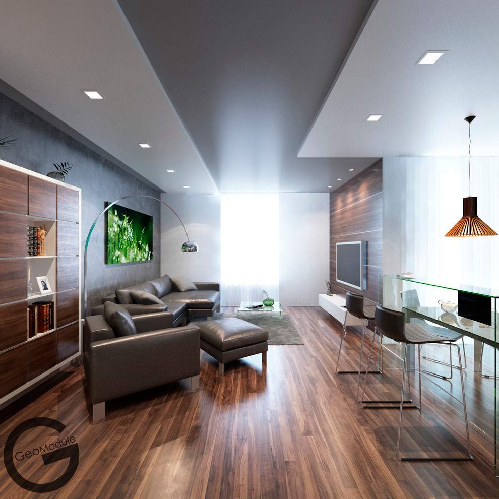 Проект квартиры для семейной пары. "Без лишних эмоций"