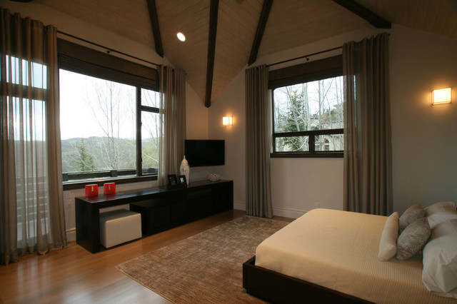 Interior contemporary-bedroom