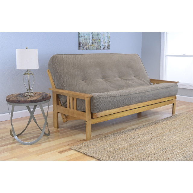 Monterey FrameButternut FinishMarmont Mocha Mattress Craftsman