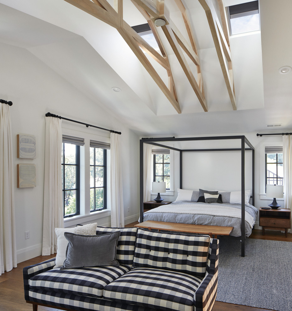 Bedroom - transitional bedroom idea