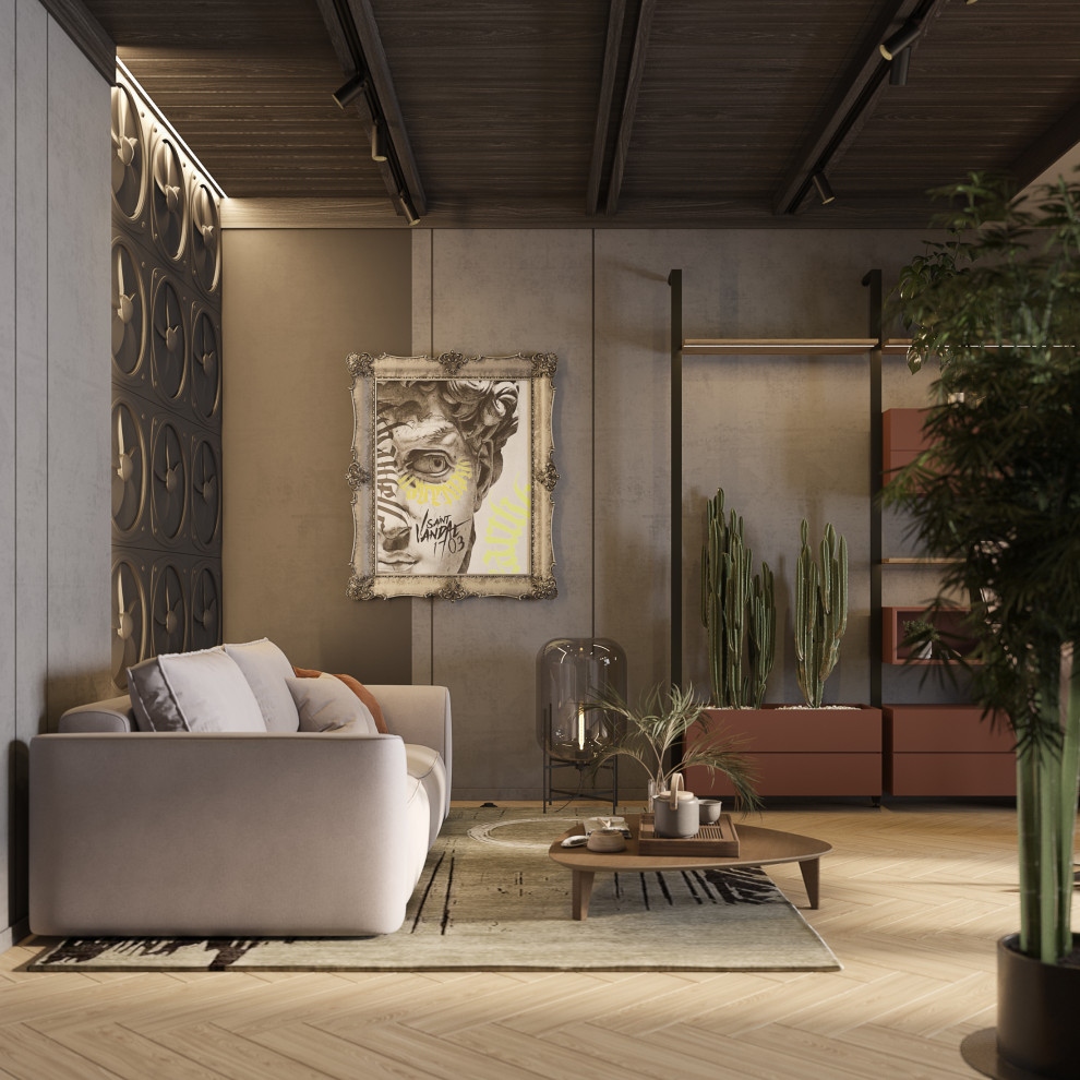 Дизайн интерьера квартиры в ЖК "FLORA&FAUNA"