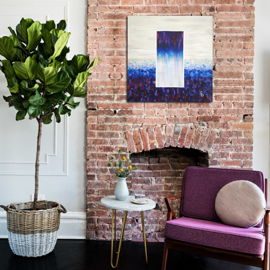 Картина «Зазеркалье2» маслом на холсте 50х50см