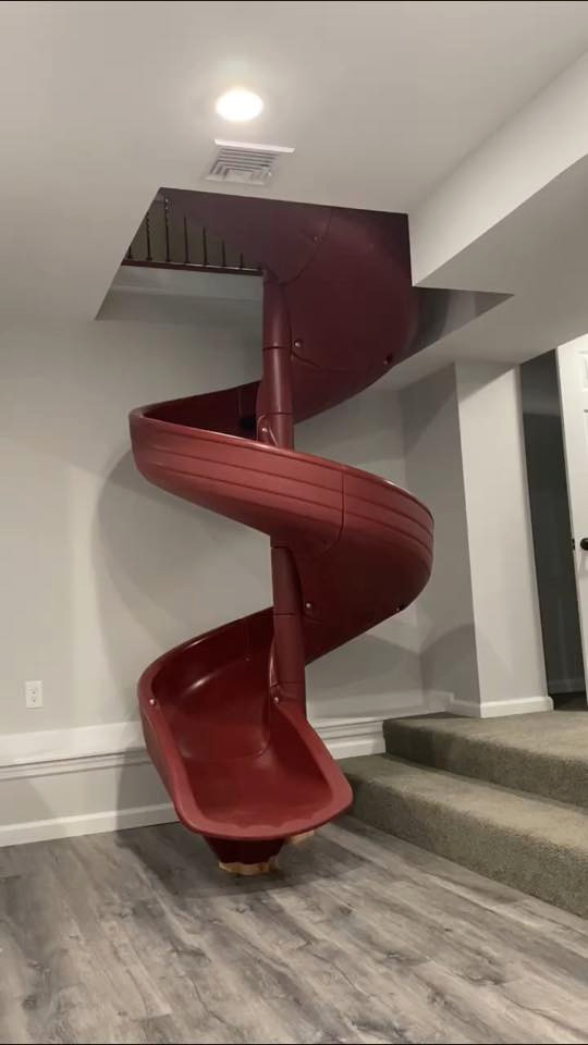 This is an example of an arts and crafts staircase in New York.