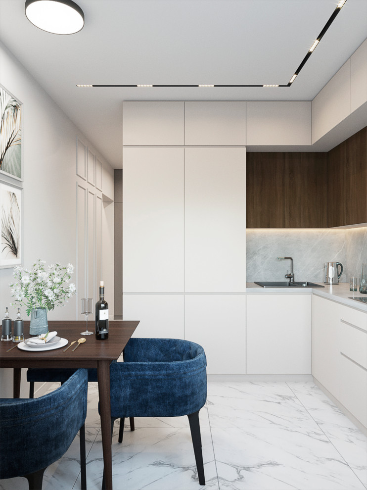 Много белого:   не как в больнице