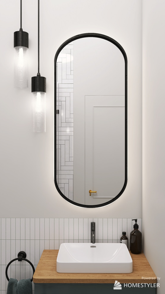 Дизайн однокомнатной квартиры с двумя рабочими местами