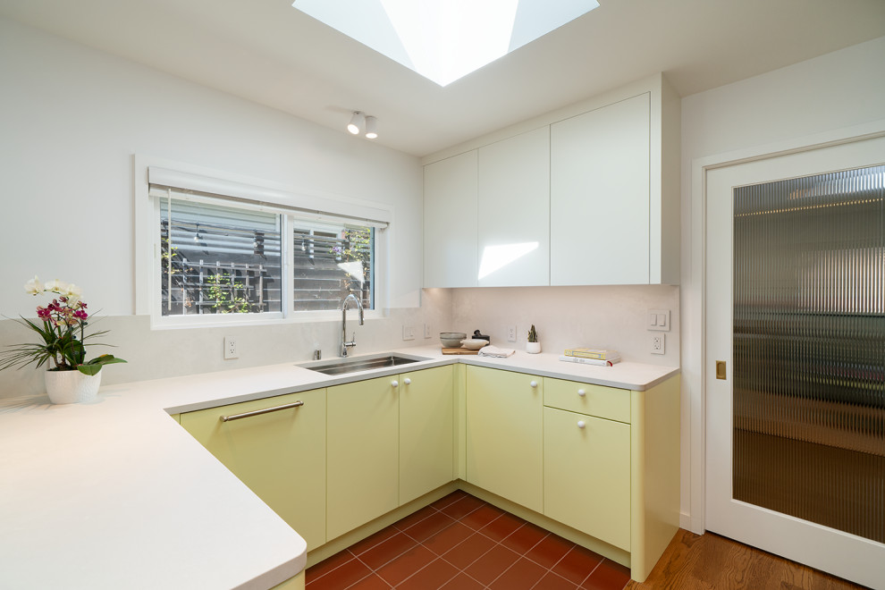 Playful Mid-Century Inspired Home Remodel with Custom Millwork