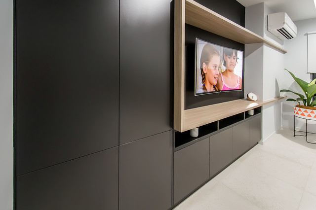 Sanctuary Abode modern-living-room
