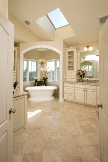 Venetian-Style Bathroom in Ashburn, Virginia - Traditional - Bathroom ...