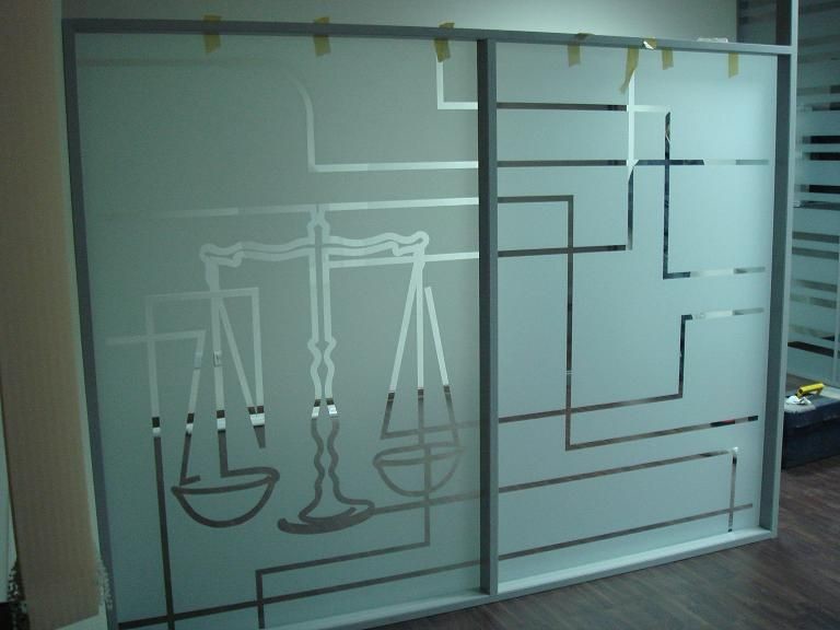 Декорирование стекла пленками