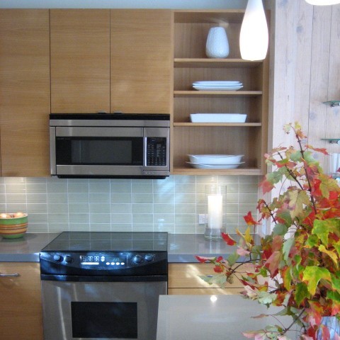 Fire Island Pines Beach House minimalistisch-kueche