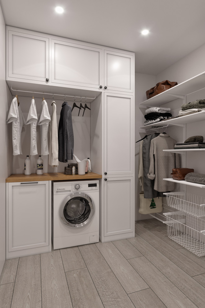 Дизайн квартиры в современном стиле. Цветные акценты и библиотека в 90 м. кв.