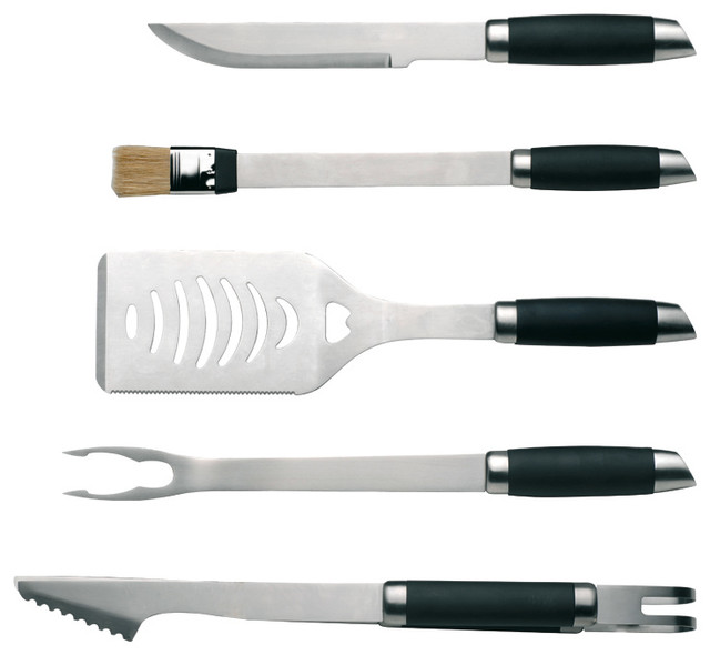 BergHOFF Geminis 6PC Travel BBQ Set Black 1108537