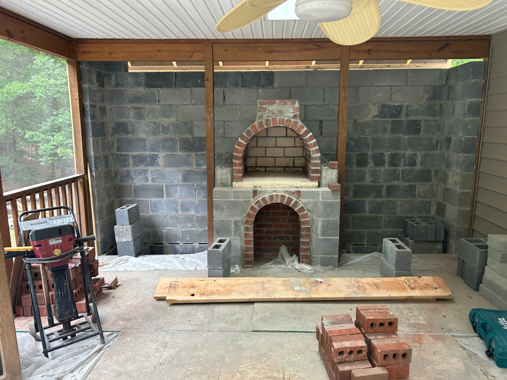 Flagstone and Custom Fireplace Projects