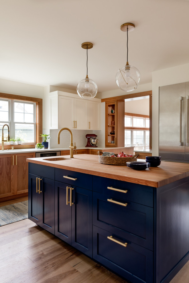 Capitol Hill Double Dutch - Transitional - Kitchen - Seattle - by Blue ...