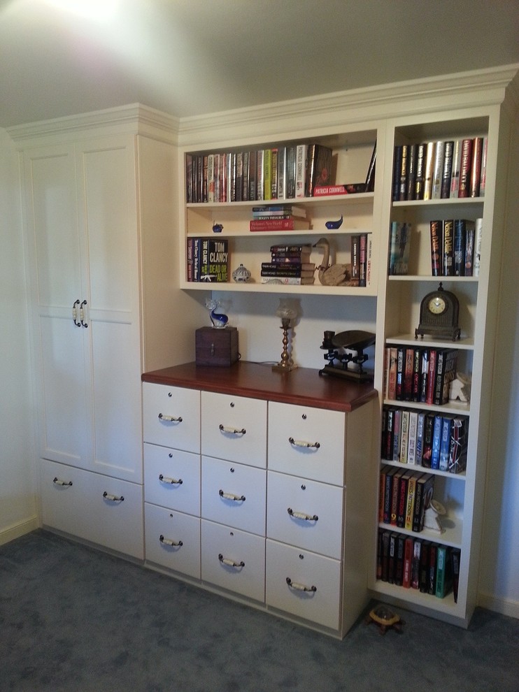 Transitional home office in Other.
