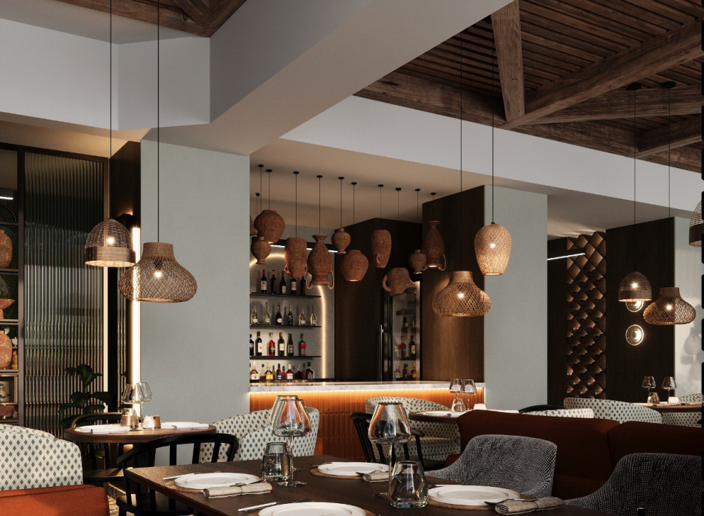 №12 Дизайн-проект ресторана "В Тбилиси" г. Новотроицк