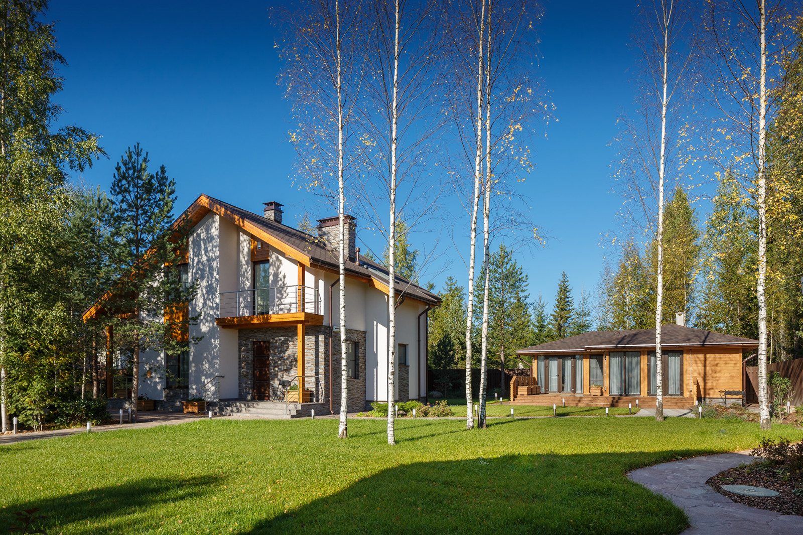 Летняя кухня с барбекю