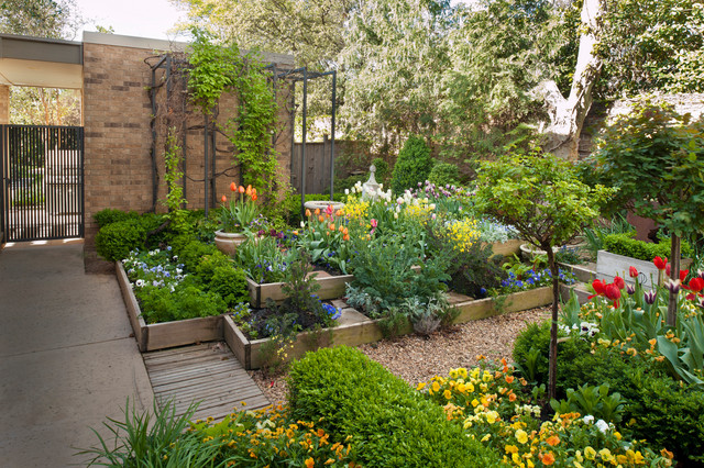 Красивый огород своими руками: оформление огорода на дачном и садовом участке — фото и идеи