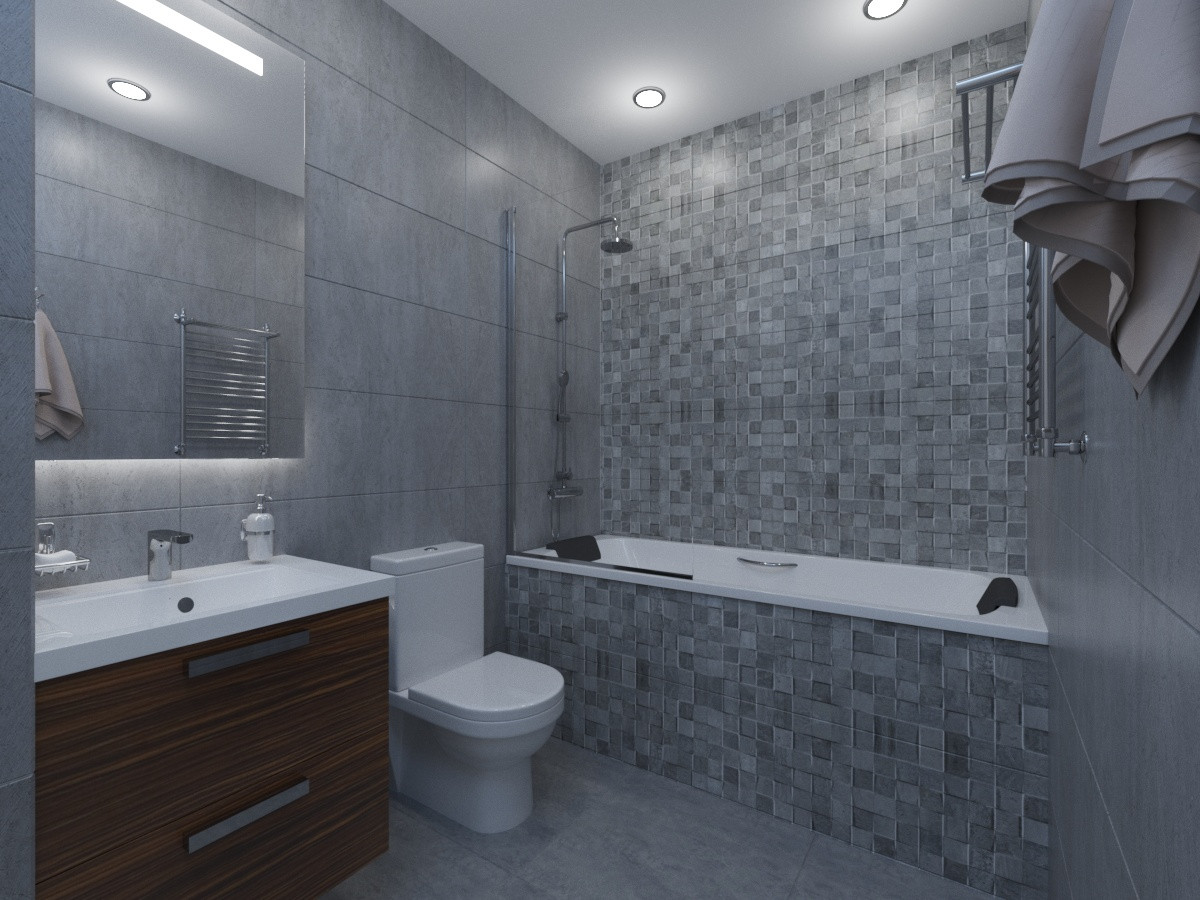 Дизайн-проект двухкомнатной квартиры в стиле Лофт