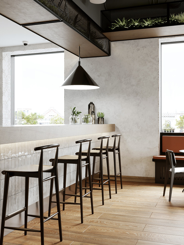 Дизайн-проект пиццерии в Москве