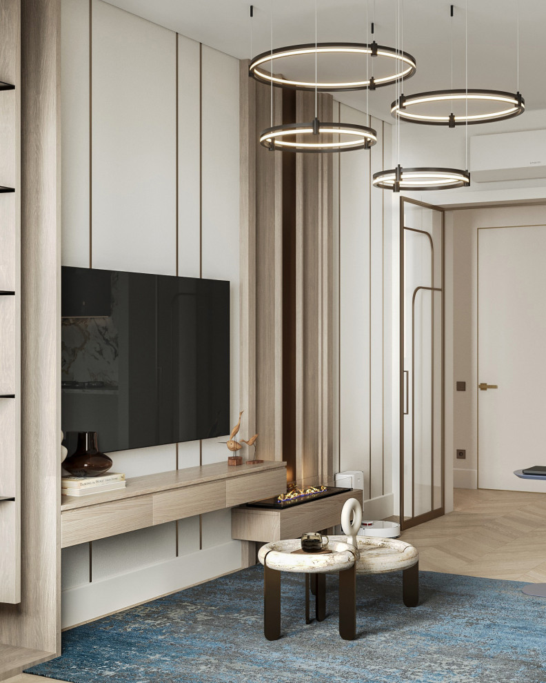 Интерьер трехкомнатной квартиры