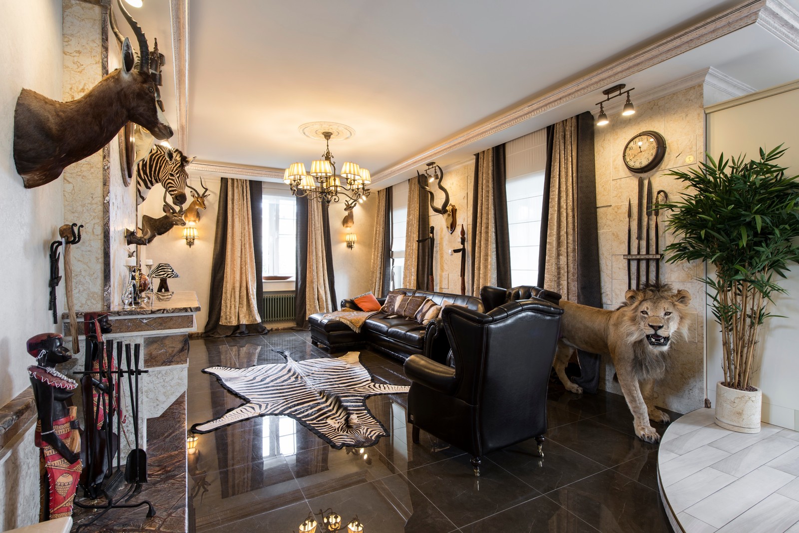 Текстиль для трофейного зала