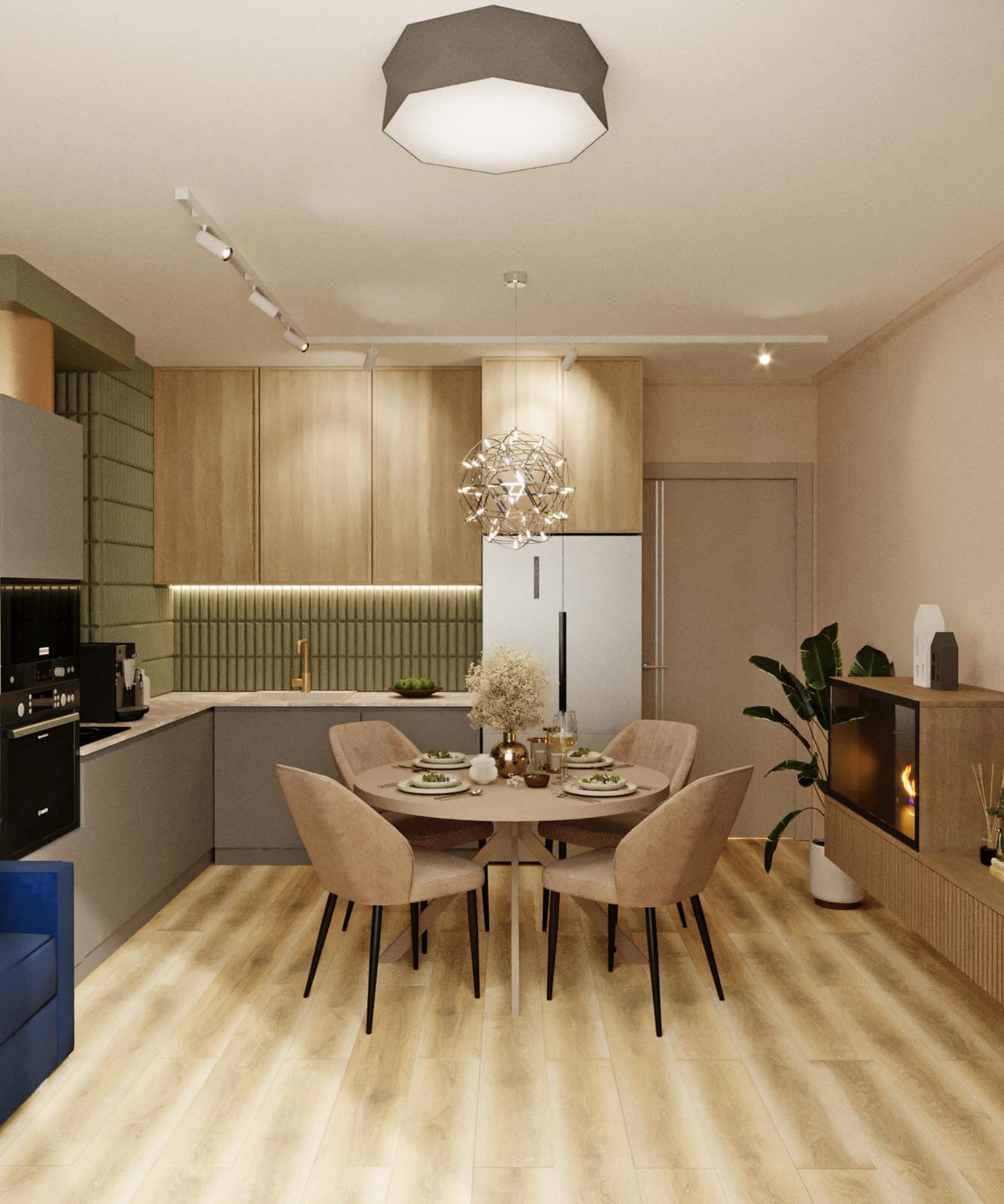 Квартира для молодой семьи с двумя детьми