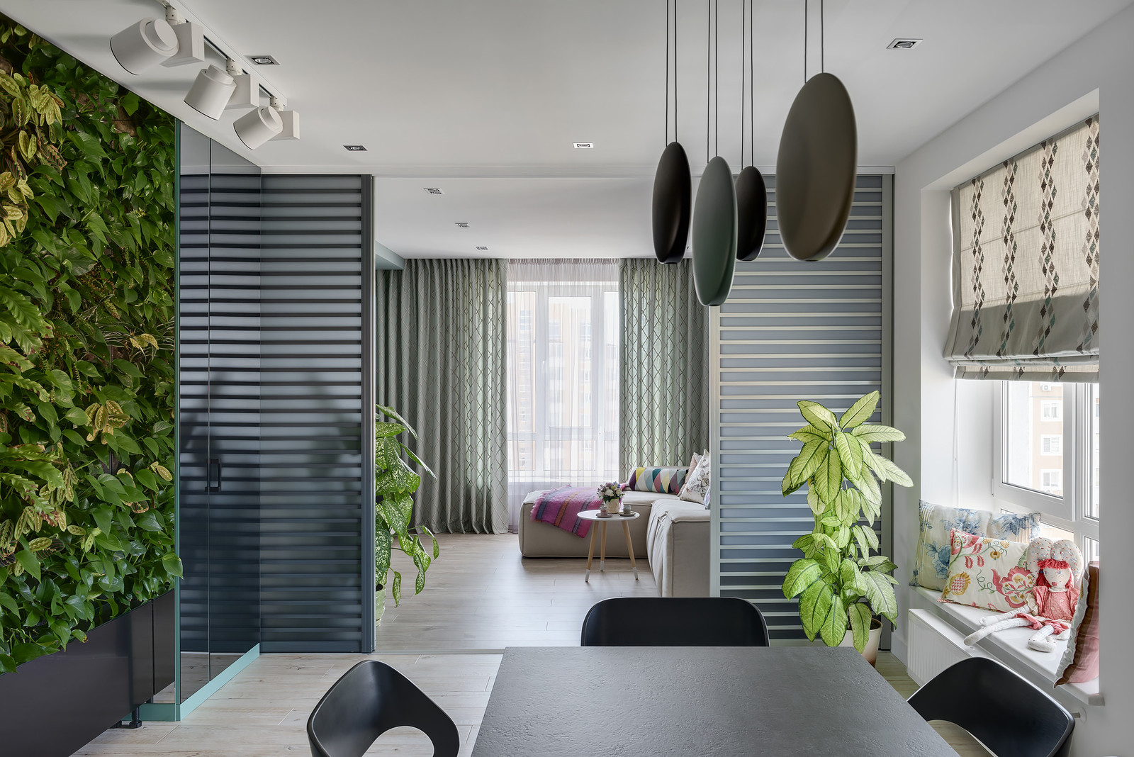 Квартира Оксаны с зимним и летним текстилем