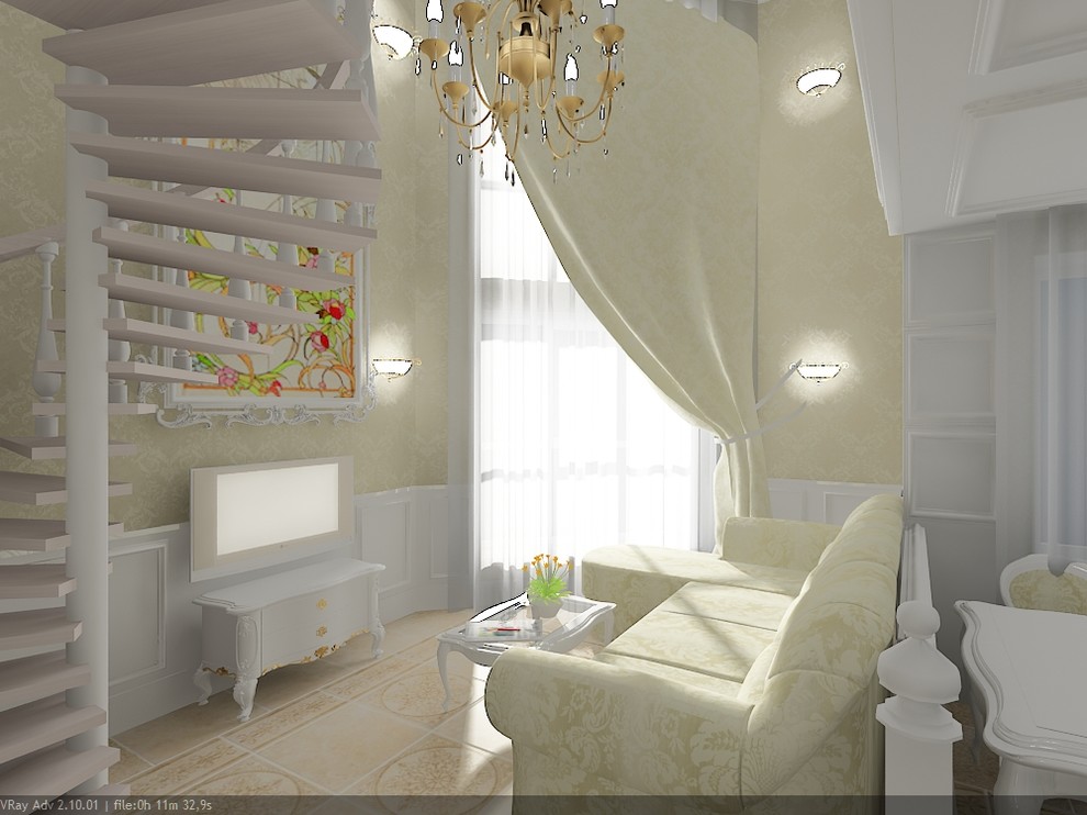 Двухуровневая квартира.